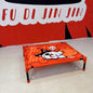 Winter Outdoor Elevated Dog Bed, Large, Medium, Small Pet Dog Bed, Portable Dog Bed for Camping or Beach Breathable Mesh Mesh