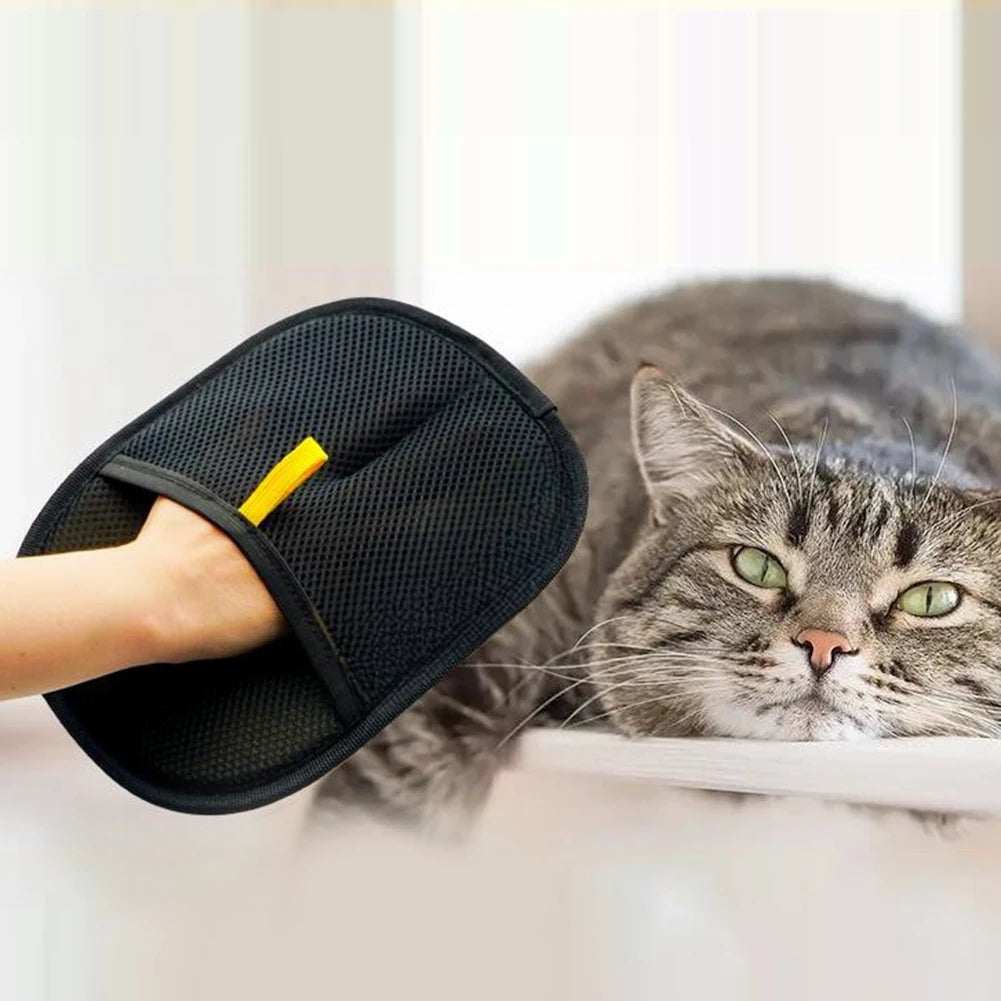Pet Grooming Equipment Gloves Deshedding Glove pet hair remover glove for Dog Cat Rabbit Accessories for Long/Short/Curly Hair