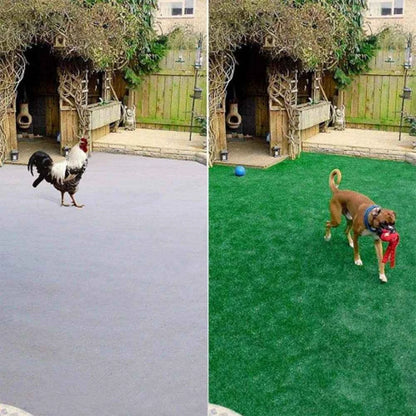 Artificial Grass Turf Simulation Lawn Carpet Yard Landscape Indoor Outdoor Pet Mat THIN