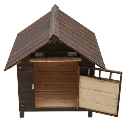 Dog House with Window and Door, Easy To Install, Water-Resistant Pet House for  Outdoor and Indoor Use Pet Stores  Gardens