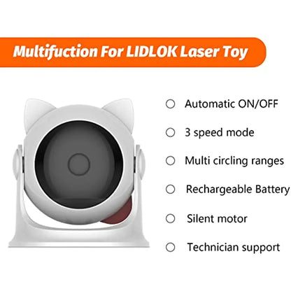 Automatic Cat Laser Toy – Interactive Indoor Toy for Cats & Kittens