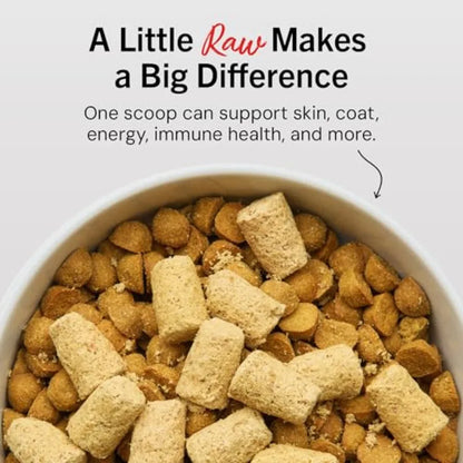 Freeze-Dried Raw Beef Meal Mixers- Dog Food Topper and Mixer - Made with 95% Grass-Fed Beef Organs and Bone - Perfect for Picky