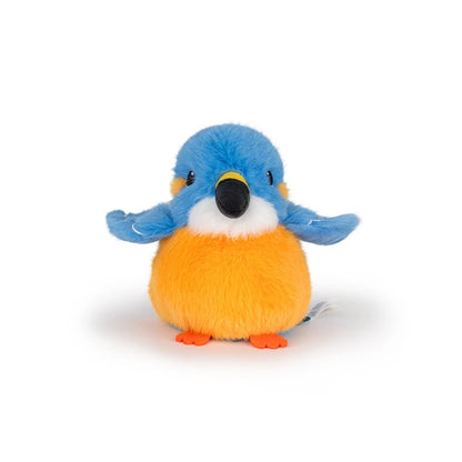 Cartoon Birds Plush Toys Pendant Keychain Simulation Parrot Bird Nest Plush Keyring Anime Cute Girl Kawaii Room Decor Kids Gifts