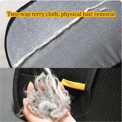 Reusable Pet Hair Removal Gloves – Double-Sided Fur Remover for Furniture & Carpet