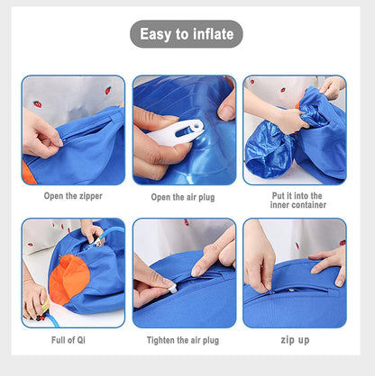 Inflatable Dog Ball – Large Outdoor Interactive Training Toy for Dogs
