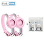 Pet GPS Tracker Leather Pet Adjustable Collars for Apple Airtag Location Tracker Dog Cat Anti-lost Reflective Protection Case