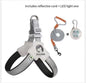 Saddle-Style Dog Chest Harness – Breathable Reflective Harness with Optional LED Leash