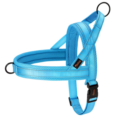Warm Dog Harness Vest Winter Dog Harnesses Soft Padded Pet Training Harnesses Vests Adjustable For Small Large Dogs Bulldog Pug