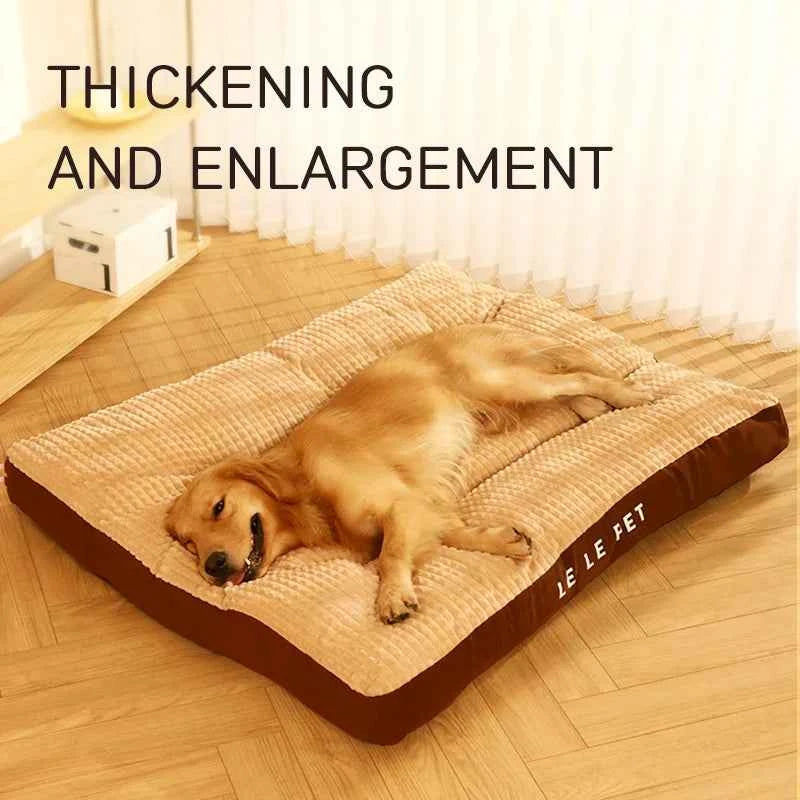 HOOPET winter Warm Dogs Sleeping Bed Soft Fleece Pet Blanket Detachable Cat Puppy Mat Cushion for Small Medium Large Dogs