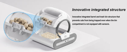 DOEL Automatic Self-Cleaning Cat Litter Box with App Control – 65L Smart Cat Toilet