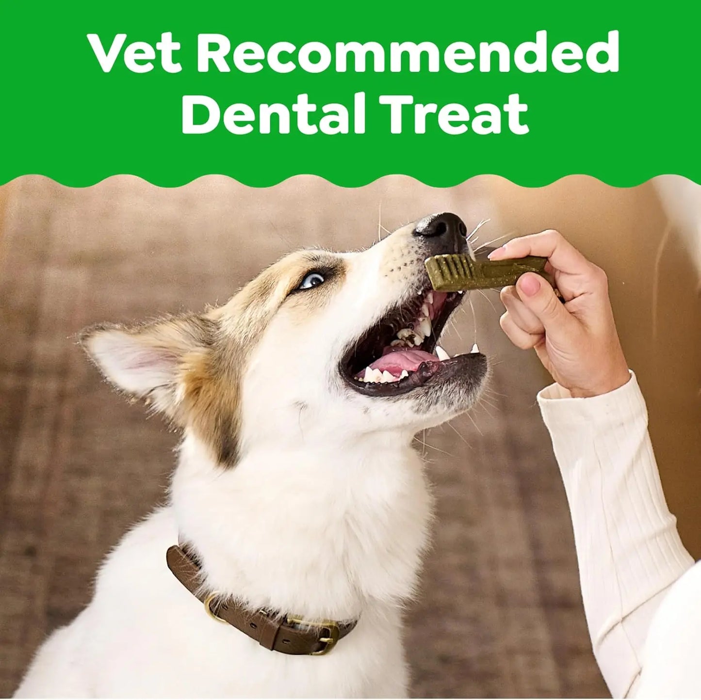 Natural Dental Dog Treats – Vet Recommended Teeth Cleaning Chews for Small Dogs