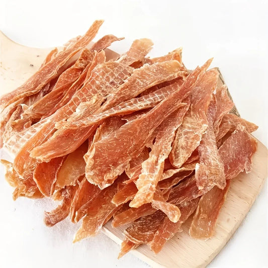 Chicken & Duck Jerky Dog Treats – Pure Real Meat Snack 150g for All Dog Breeds