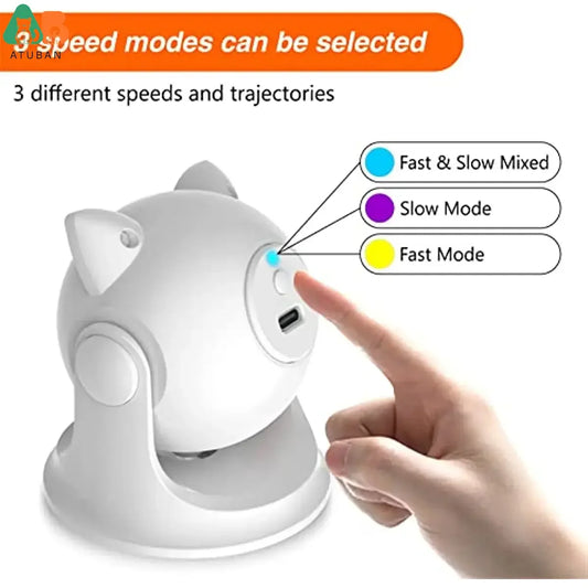 Automatic Cat Laser Toy – Interactive Indoor Toy for Cats & Kittens - Bdba PK
