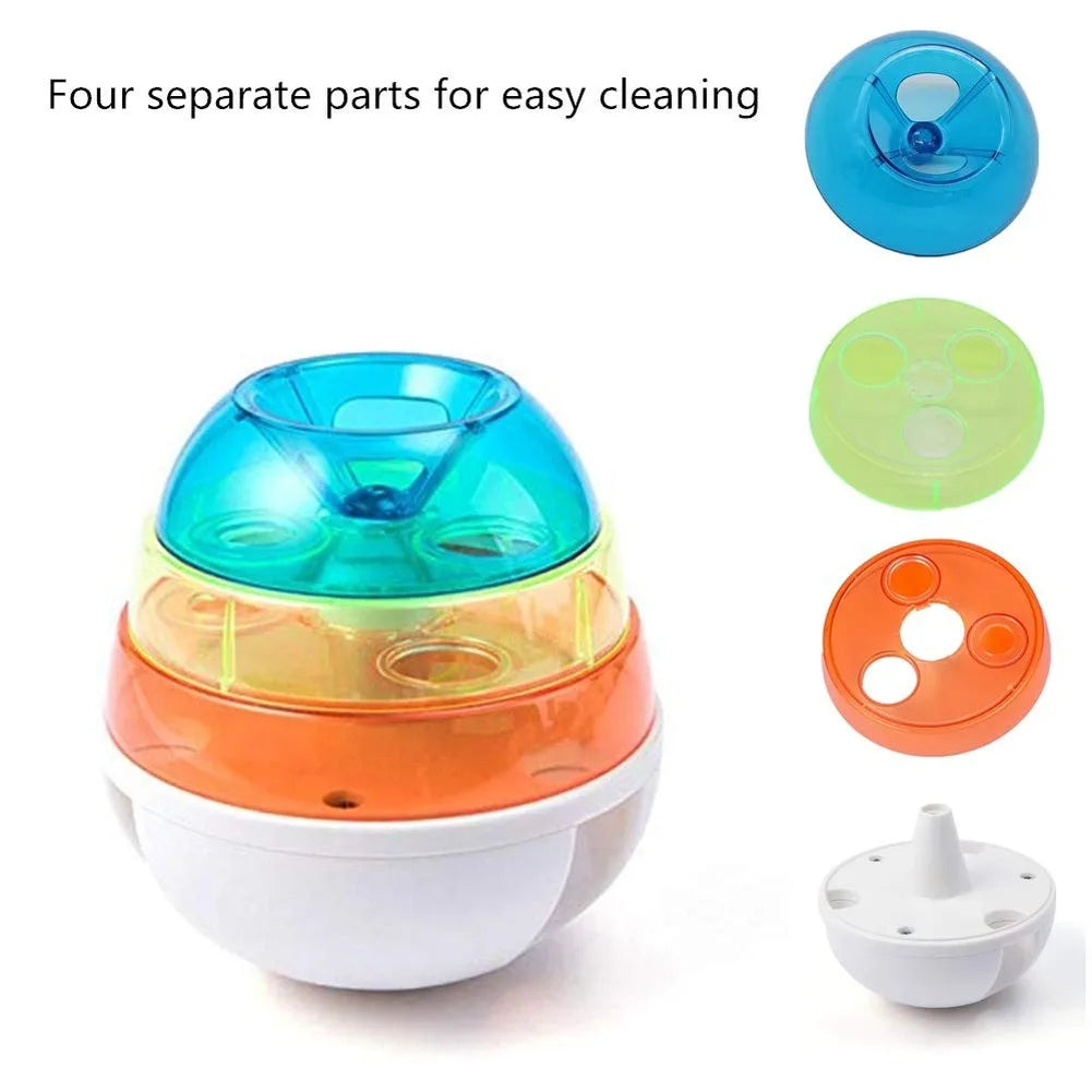 Pet Toy Safe Treat Dispensing Pet Toy Slow Feeder Bite-resistant Treat Dispensing Pet To Multifunctional Treat Ball Puzzle Toy
