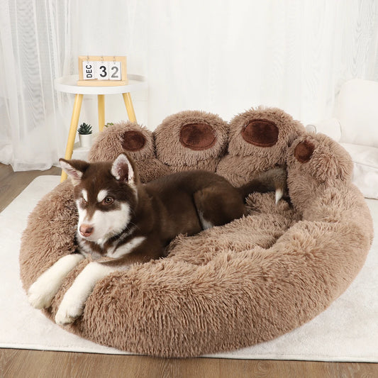Plush Dog Sofa Bed – Washable Pet Kennel for Small, Medium & Large Dogs - Bdba PK