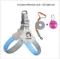 Saddle-Style Dog Chest Harness – Breathable Reflective Harness with Optional LED Leash