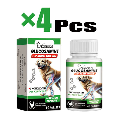 YEGBONG Pet Joint Care Tablets – Dog Supplement to Relieve Discomfort & Strengthen Bones