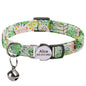 Cat Collar Free Personalized Kitten Collars Engraved Pet Puppy Name Necklace Collars Anti-lost for Cats Small Dogs Adjustable