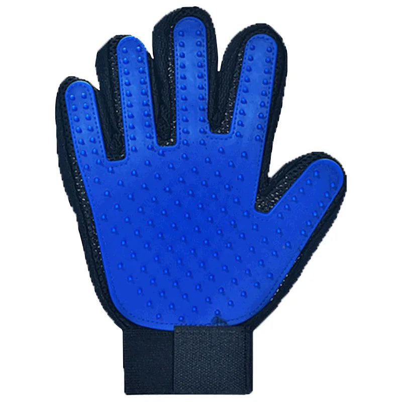 1PC Cat Hair Remove Gloves Rubber Pet Beauty Cleaning Grooming Effective Massage Dog Combs Floating Brush 6 Color