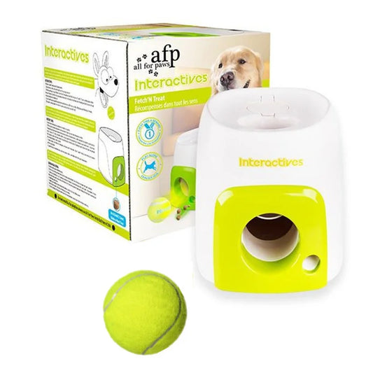 Automatic Tennis Ball Launcher for Dogs – Interactive Fetch & Treat Machine - Bdba PK