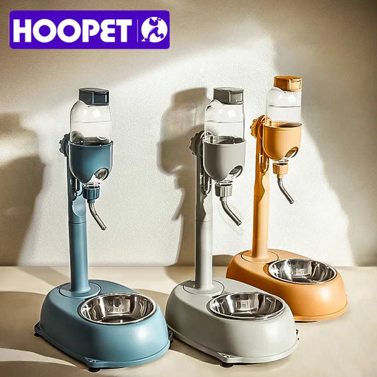 HOOPET Anti-Tip Hanging Pet Food & Water Dispenser – Auto Bowl Feeder for Dogs & Cats - Bdba PK
