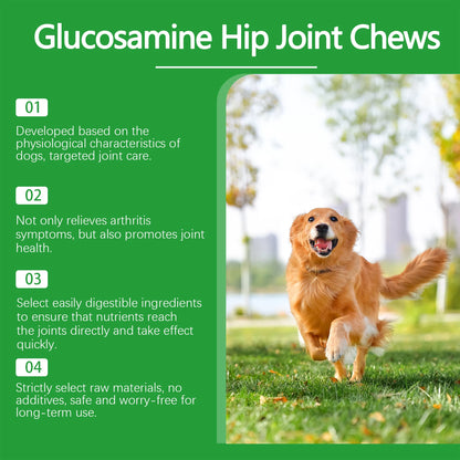 YEGBONG Pet Joint Care Tablets – Dog Supplement to Relieve Discomfort & Strengthen Bones