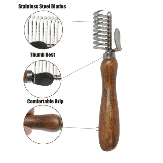 Curved Pet Knot Comb Dog Comb Dog Comb Cat Beauty Hair Removal Cat Comb Pet Supplies  Pet Items Pet Hair Remover