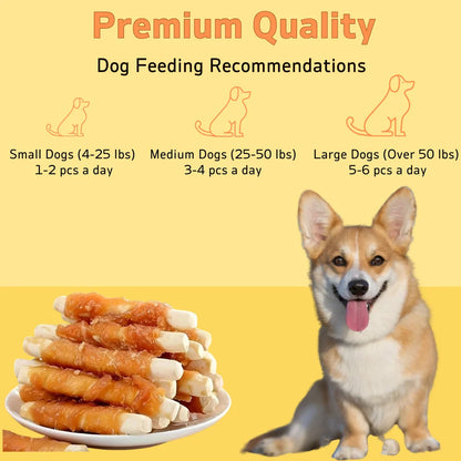 Chicken Milk Stick Dog Treats – Soft, Easily Digestible Snacks for All Dog Sizes