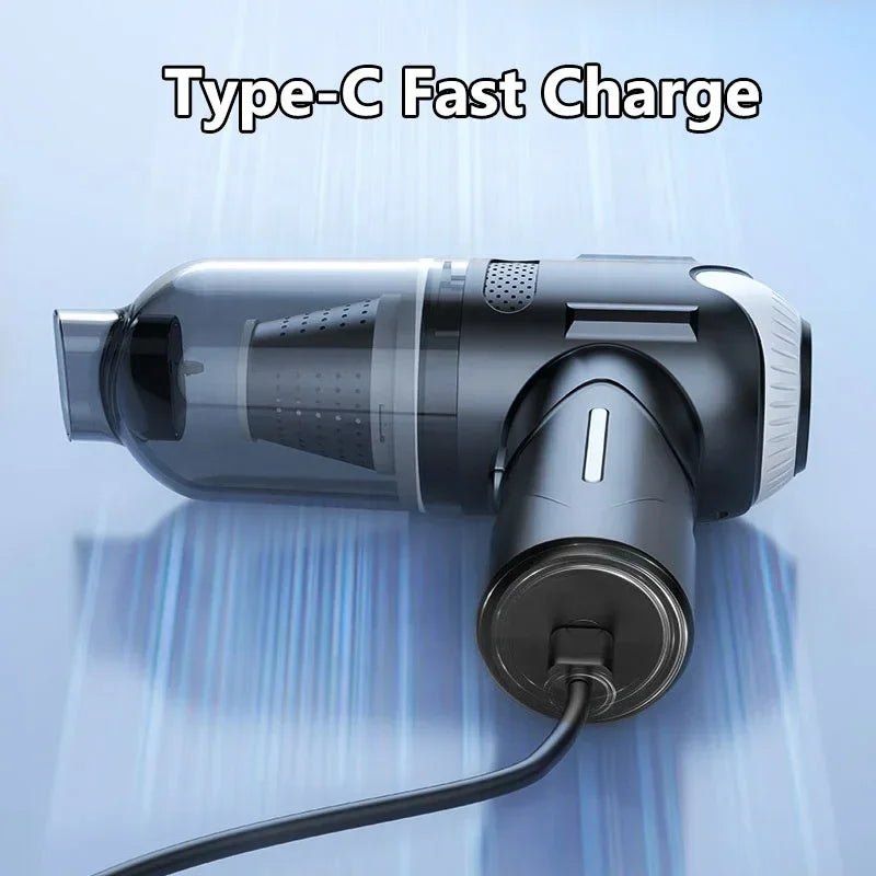 Wireless Rechargeable Pet Hair Vacuum 39000Pa Pro-Grade Grooming Tool for Cats Dogs with Anti-Tangle Tech Household Car Use