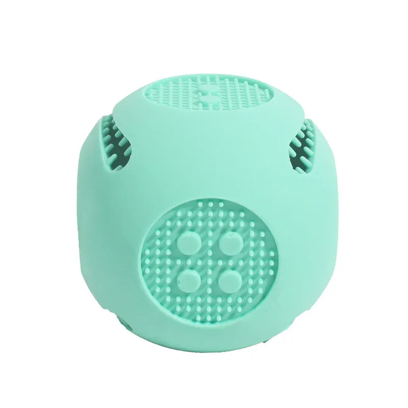 Silicone Pet Toys Dog Food Ball Tooth Cleaning Interactive Leaky Food Toy Slow Feeder Food Dispenser Pet Supplies Accessories