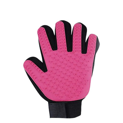 1PC Cat Hair Remove Gloves Rubber Pet Beauty Cleaning Grooming Effective Massage Dog Combs Floating Brush 6 Color