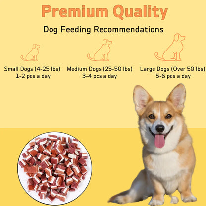Beef & Meat Cube Dog Treats – Soft Training Snacks in 5 Flavours (100g)