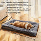 Extra Large Plush Dog Bed – Super Soft Polyester Crate Mat for Dogs & Cats