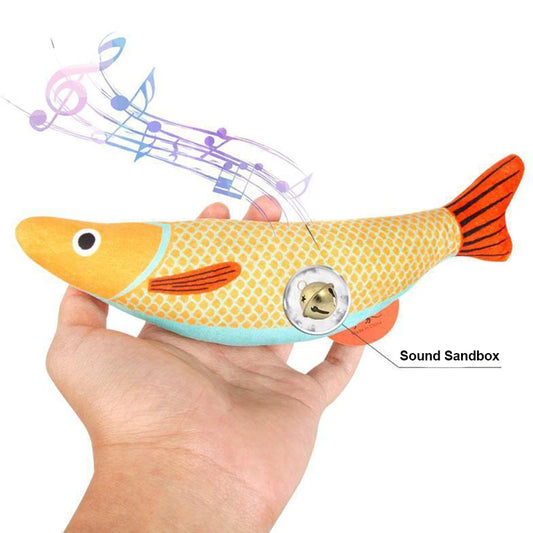 miarko 3D Catnip Simulation Fish Cat Toy – Plush Interactive Chew & Bite Toy for Cats & Kittens - Bdba PK
