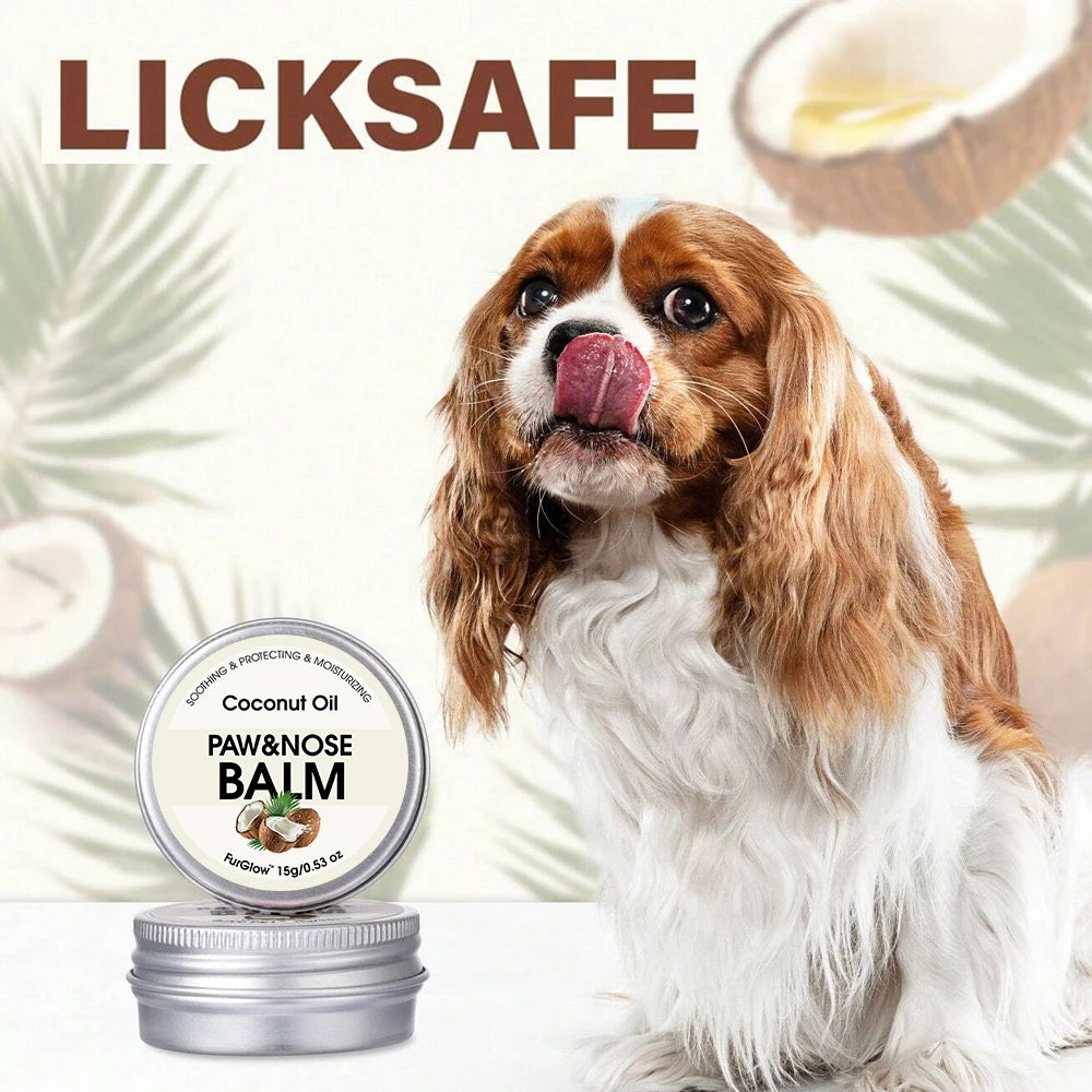 Pet Paw & Nose Balm – Coconut Oil Winter Care | Dogs & Cats