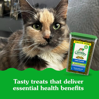 Feline Smartbites Indoor Cat Treats – Tuna Flavour 16oz Tub for Adult Cats