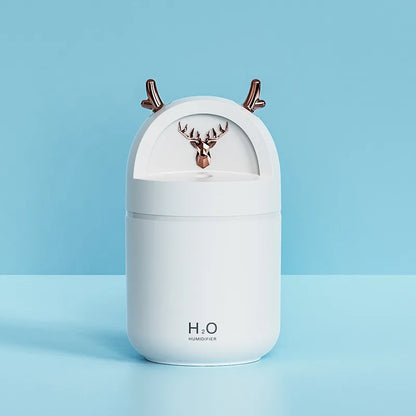 Mini USB Desktop Humidifier – Quiet Ultrasonic Aromatherapy Air Humidifier for Home & Office