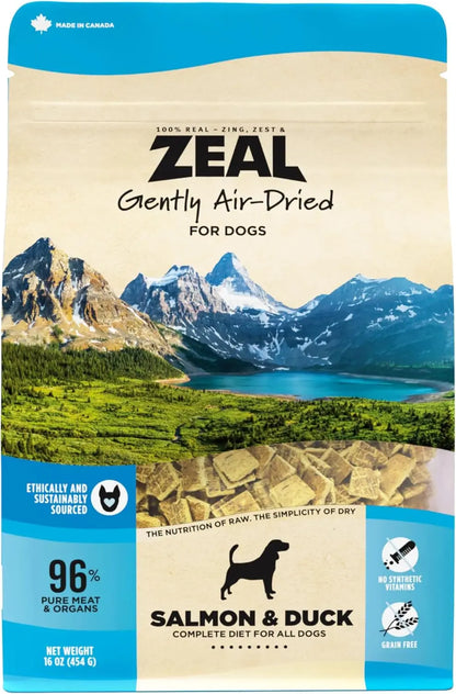 Canada Air-Dried Beef Dog Food - High Protein, Grain Free, No Fillers, Nutrient-Rich (1 lb)