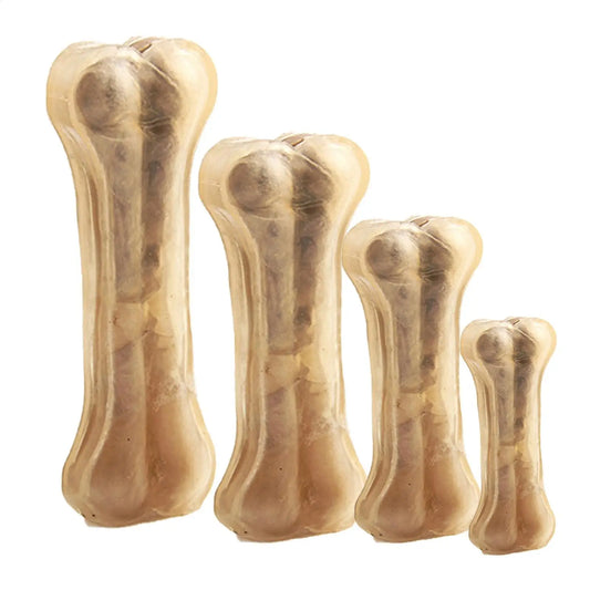 Cowhide Bone Dental Chew Sticks – Durable Teeth Cleaning Treats for Small, Medium & Large Dogs - Bdba PK