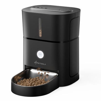 APETDOLA Automatic Cat Feeder Pet Smart Cat Food Dispenser Remote Control WiFi Button Timed Feeders For Cats Dog Accessories