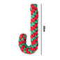 Interactive Cotton Rope Dog Toys for Small Large Dogs Tug of War Durable Bite Toy for Pet Pug Chihuahua Bichon Christmas Gift