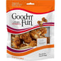 Good'N'Fun Chicken Rawhide Dumbbell Dog Chews – Training Treats for Small Dogs