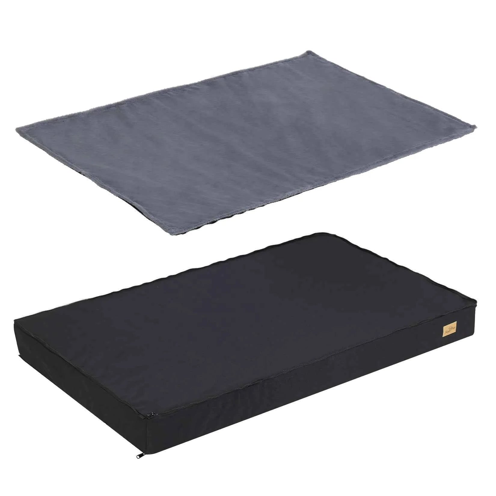 M L XL 2XL Dog Bed Jumbo Pet Orthopedic Bed Memory Foam Base Crate Mattess Cushion with Washable Cover Waterproof
