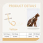 Cat Harness Leash Set Adjustable I-shaped Walking Cat Rope Chest Strap Pet Outdoor Supplies Breathable Harness Leash Puppy Cat