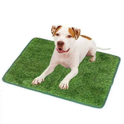 Artificial Turf Dog Potty Training Mat Reusable Grass Rug Replacement Turf Outdoor Lawn Mat Easy To Clean for Balcony Garden