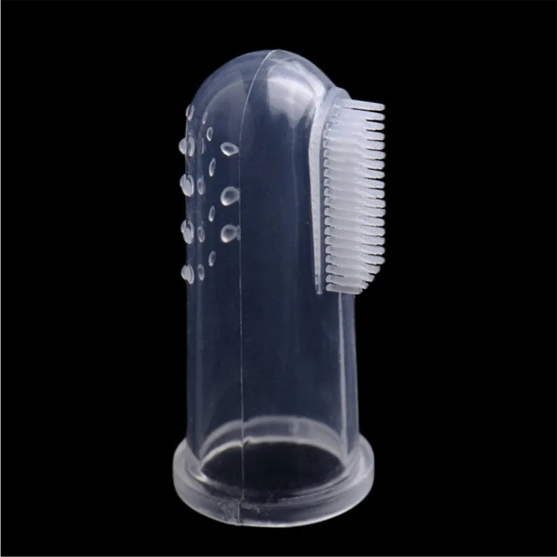 10-Piece Silicone Finger Toothbrush Kit – Dog & Cat Dental Care Brush Set