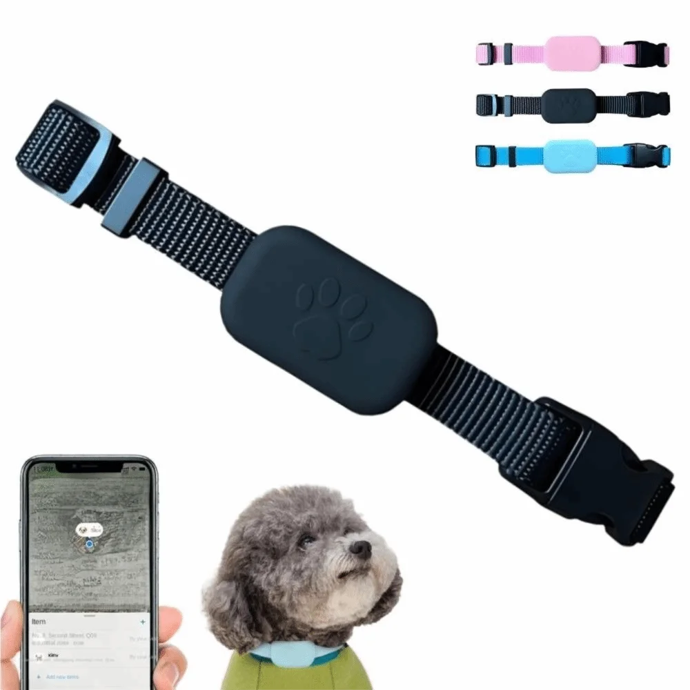 Waterproof Pet GPS Tracker Collar – Real-Time Anti-Lost Locator for Dogs & Cats