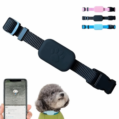 Waterproof Pet GPS Tracker Collar – Real-Time Anti-Lost Locator for Dogs & Cats