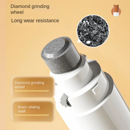 Popular Pet Electric Nail Grinder with Led Light to Illuminate the Blood Line, Suitable for Cats and Dogs, Electric Nail Clippers, USB Charging, Two-Speed Adjustment - Bdba PK