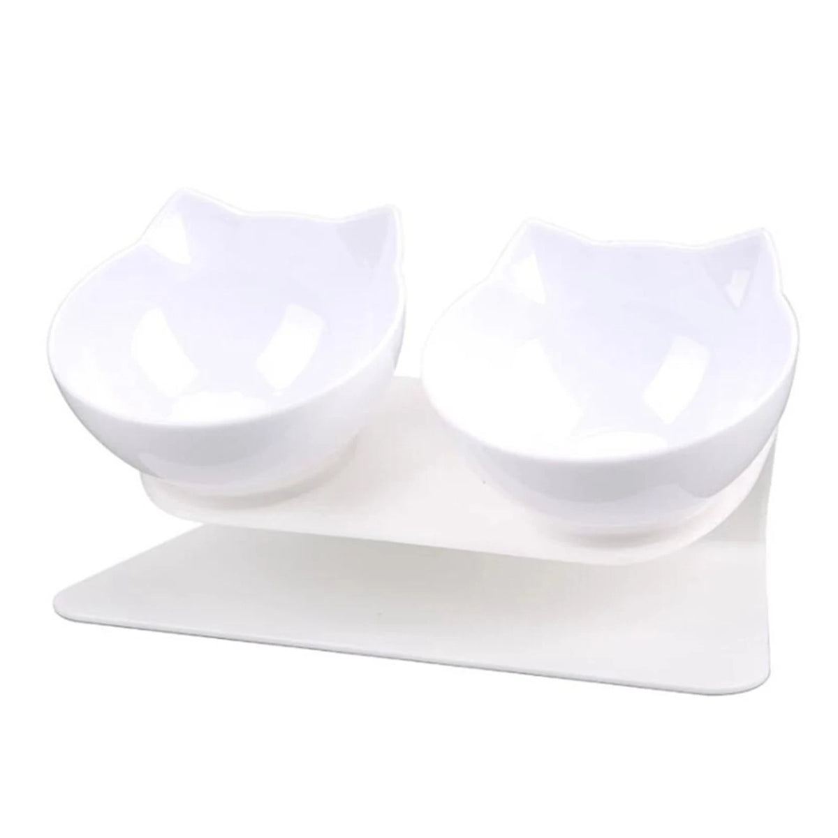 Non-Slip Double Cat Bowl Dog Bowl With Stand Pet Feeding Cat Water Bowl For Cats Food Pet Bowls For Dogs Feeder Product Supplies - Bdba PK